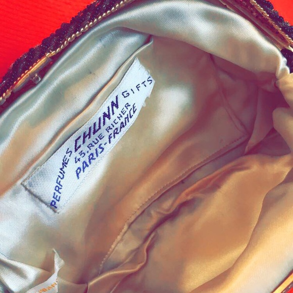 Vintage ,black beaded,French bag - Picture 5 of 5